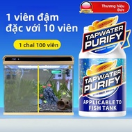 MONLEYTA | Vật liệu làm sạch nước cá chép Droplet Special Clear Fish Tank Water Purification Tablet 