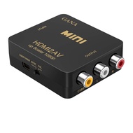 GANA HDMI to RCA, HDMI to AV, 1080P HDMI to 3RCA CVBS AV Composite Video Audio Converter Adapter Sup