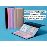 [Cmpproduct02]Plain Discipline Wallet Long Mini 32 Slot Wallet Smart Album Adjust Monthly Finance Or