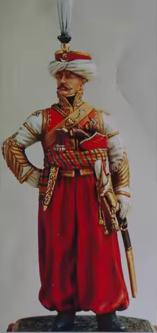 54mm Resin kit Mamluk cavalry (Napoleonic Wars)