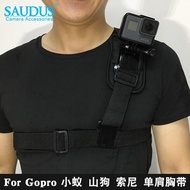 For GoPro accessories hero6/5/4/3+black small ant Mountain Dog single shoulder Belt diagonal strap