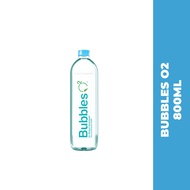 Bubbles O² mineral water | 800ml (Oxyginated mineral water)