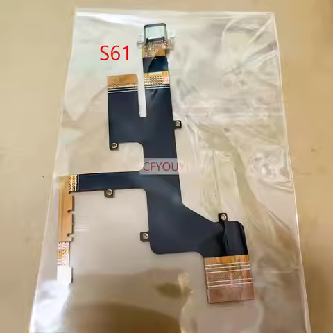 Charging Port Board OEM Dock Connector Flex Cable Replace Part for Cat S61 S62 por Volume Button On 