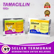 Tamacillin Obat Luka Kucing Terbuka - Obat Tabur Serbuk Luka Luar Cakaran Borok Koreng Luka Basah