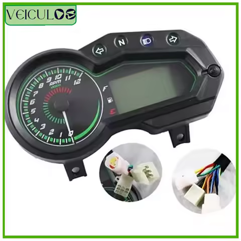 Motorcycles Instrument Speedometer Digital Odometer LCD Display Motorbike Dashboard For Italika 150z