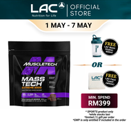 [Expiry Mar 2028] Muscletech Mass Tech Extreme Triple Chocolate Brownie 6.00 lbs. (2.72kg)