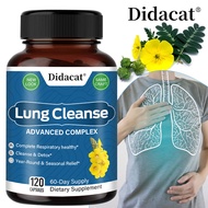 Didacat Mullein Leaf Extract Supplement for Lung Detox - Lung Support Supplement - Cleansing Support