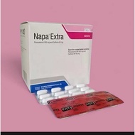 NAPA EXTRA 500mg  (10*12= 120 Tablets)
