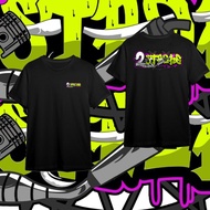 2 STROKE Smile Mood T-Shirt/ Racing T-Shirt / 2 STROKE Shirt / 2 STROKE Smile Mood T-Shirt