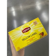 ชาลิปตัน ชาผงชนิดซอง ฉลากสีเหลือง 100 กรัม (50ซอง) Lipton Yellow Label Tea