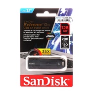 Sandisk แฟลชไดร์ฟ 128GB EXTREME GO (SDCZ800) USB 3.1