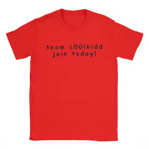 Team c00lkidd Join Today Forsaken Cotton T-Shirt For Man Beach Vintage T Shirts Comfortable Hipster 