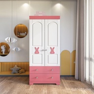 CXN9 superior productsChildren's Wardrobe Small Simple Wardrobe Household Bedroom Solid Wood Kid Cartoon Cabinet Simple