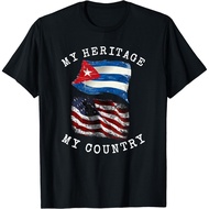 My Heritage My Country Cuban American T-Shirt