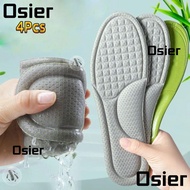 OSIER 4PCS Sport Insole, Breathable AbsorbSweat Feet Orthopedic Shoe Sole, Soft Odorproof Memory Foa