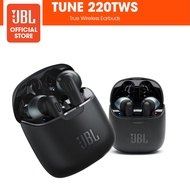 【JBL Official Store】JBL T220 TWS Bluetooth 5.0 Wireless Gaming Headset with Built-in Microphone JBL Bluetooth Earbuds In-ear Bluetooth Headset JBL Wireless Bluetooth Earphone Extra Bass