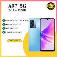 100% ORIGINAL A97 5G 8GB + 256GB / 12GB + 256GB ( 2nd Phone Secondhand Used Terpakai Condition Grade