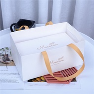 Korean Style Fat Macaron High-End Shell Macaron Packaging Box Thick Macaron Box Baking Packaging Tot