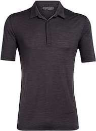 105182019 Men's Nature Dye Solace Short Sleeve Polo T-Shirt, XL, Tannin