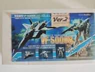 Studio Halfeye (半眼社) Macross 超時空要塞 完全變形 VF-5000B Star Mirage Ver.2 連Fast Pack 日本原裝首辦模型 白件 手辦