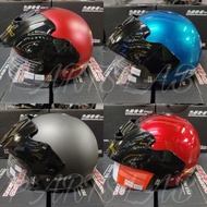 YH PRO CRUISER HELMET WITH VISOR TOPI KELEDAR SEPARUH SIRIM APPROVE