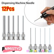 UMISTYDREAMUM9U 12Pcs Industrial Glue Injection Needle, Stainless Steel 8G-30G Fluids Dispensing|Nee