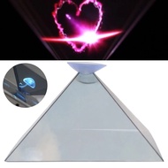 3D Holographic Hologram Display Pyramid Projector Video For 3.5-6.5"Smart Phone