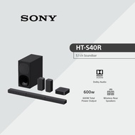 Sony HT-S40R 5.1ch Home Cinema Rear Speakers | Dolby Audio | Real Surround Sound | Wireless Connecti