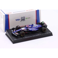 F1 Racing Model 1: 64 SPARK Little Red Bull VCARB01 Ricardo Japan Station Daniel Ricciardo 2024 Raci