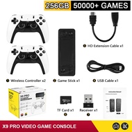 NEW 128G X9 PRO TV Video Game Console Retro Game Stick 45+ Emulator For PS1/PSP/NDS/N64 40000+ Famil