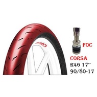 ️Corsa R46 Tubeless Valve 90/80-17 Tayar Tyre
