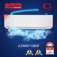 ACSON AIRCOND REINO INVERTER 4 STAR R32 (A3WMY-BNF) / REINO+ INVERTER 5 STAR R32 (A3WMY-BF) 1.0HP-2.