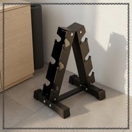 [MCA] Triangular Dumbbell Rack Heavy-Duty Steel Triangle Dumbbell Stand Safeguarding