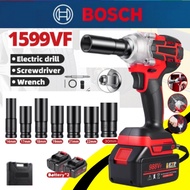 🛒Cordless Impact Gun 1599VF Impact Drill Impact Wrench Cordless Driver Electric Wrench Impact