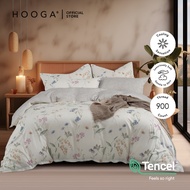 [4 NEW DESIGNS] Hooga FAYTHE 900TC Tencel Bedsheet Set | Fitted Sheet Set