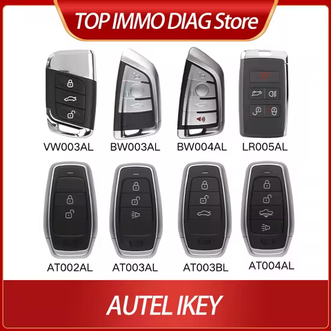 AUTEL IKEY VW003AL BW003AL BW004AL LR005AL AT002AL AT003AL AT003BL AT004AL Universal Remote Key For 