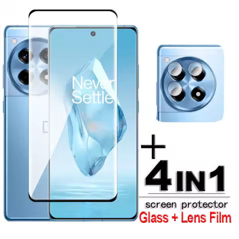 For OnePlus ACE 3 Glass For OnePlus ACE 2 Pro ACE 3 Tempered Glass 3D Curved Full Cover Screen Prote