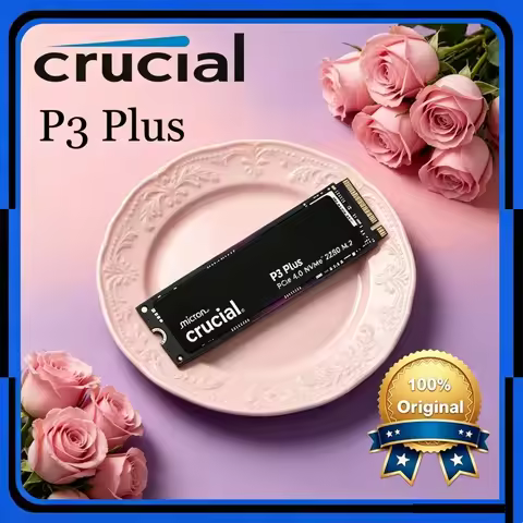Smooth Crucial P3 Plus PCIe Gen4 NVMe M.2 Internal Hard Drive(OEM Package), NVME 2280 P310 1TB SSD 1