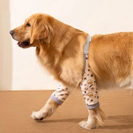 SALE Large Dog Knee Protection Clothing Dirt-proof Pet Coats Protect Joint Breathable Pet Elbow Prot