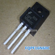 5pcs FQPF16N60C TO-220F 16N60C 16N60 FCPF16N60NT TO-220 16A/600V MOSFET Transistor Cheap, guaranteed