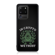 Samsung Note 20 10 9 8 7 Plus ultra Lite TPU Softcase Custom in CRYPTO We Trust