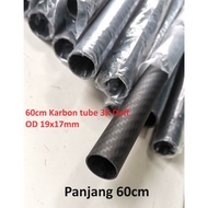 60cm Carbon Tube 3K Carbon Pipe Diameter OD 19mm ID 17mm 19x17 mm RC drone quadcopter