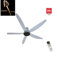 KDK 60" DC Motor Ceiling Fan T60AW (Energy Saving and Quiet!)