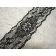 Cheap Zone~GB4 Black 3.5cm Lace 1166cm Rebate Price~Super Cost-Effective ^^ (Length * 1050cm) DIY