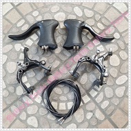 BRAKE - BRAKE SET UBRAKE RACING-FIXIE BLACK Bicycle spare parts accessories