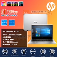 [REFURBISHED LAPTOP] HP Probook MT20 | Intel Celeron 3865U | 4GB Ram | 120GB SSD