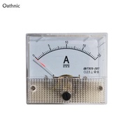 Oathnic Analog Current Meter Panel Dial-Current Gauge-Pointer Ammeter Microampere Meter