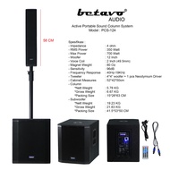 Active Portable Sound Column System Betavo PCS-124