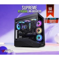 INVADER SUPREME S43 | RTX 5090 | Ryzen 9 9950X3D GAMING DESKTOP