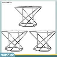  3Pcs Decorative Geometric Fern Plant Stand Metal Widely Use Air Plant Stand Holder Bar Decor